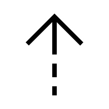 Warm Up Arrow (Light) Free Open-Source SVG Icon (Material Symbols Light)