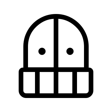 Rounded Balcony Design (Light) Free Open-Source SVG Icon (Material Symbols Light)