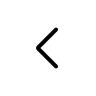 Rounded Left Chevron Arrow (Light) Free Open-Source SVG Icon