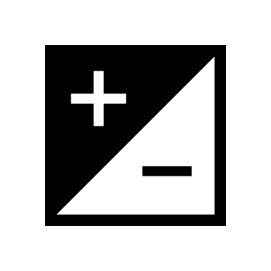 Sharp Contrast Square (Light) Free Open-Source SVG Icon (Material Symbols Light)