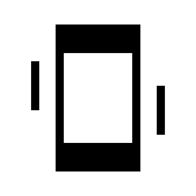 Low Edge Sensor (Sharp) Free Open-Source SVG Icon (Material Symbols Light)