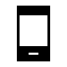 Sharp Android Phone (Light) Free Open-Source SVG Icon