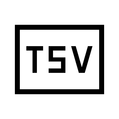 TSV File Format (Outline) Free Open-Source SVG Icon (Material Symbols Light)