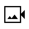 Sharp Back Video Camera (Outline) Free Open-Source SVG Icon