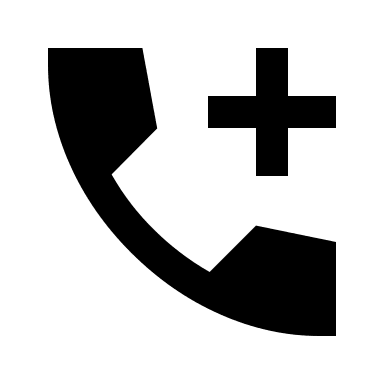 Add Call Action (Sharp) Free Open-Source SVG Icon (Material Symbols)