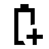 Battery Saver Mode (Outline) Free Open-Source SVG Icon