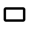 3:2 Crop Aspect Ratio (Outline) Free Open-Source SVG Icon