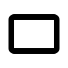 7:5 Aspect Ratio Crop Tool (Outline) Free Open-Source SVG Icon