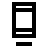 Docking Station (Outline) Free Open-Source SVG Icon