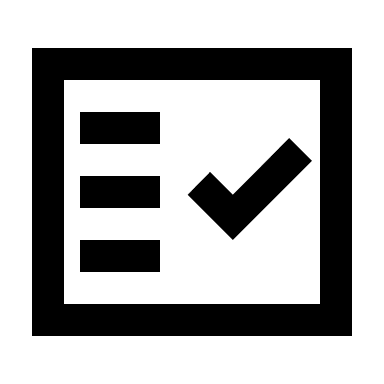 Fact Check Badge (Outline) Free Open-Source SVG Icon (Material Symbols)