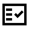 Fact Check Badge (Outline) Free Open-Source SVG Icon