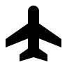 Flight Symbol Free Open-Source SVG Icon