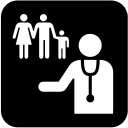 Family Practice Clinic Free Open-Source SVG Icon