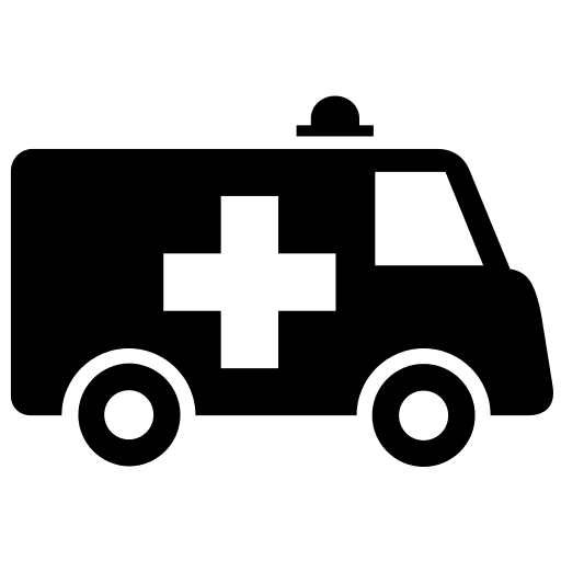 Ambulance Vehicle (Filled) Free Open-Source SVG Icon (Medical Icons)