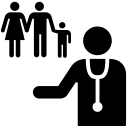 Family Practice Medical Services Free Open-Source SVG Icon