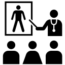 Health Education Resources Free Open-Source SVG Icon