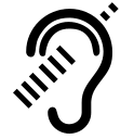 Hearing Assistance Device Free Open-Source SVG Icon