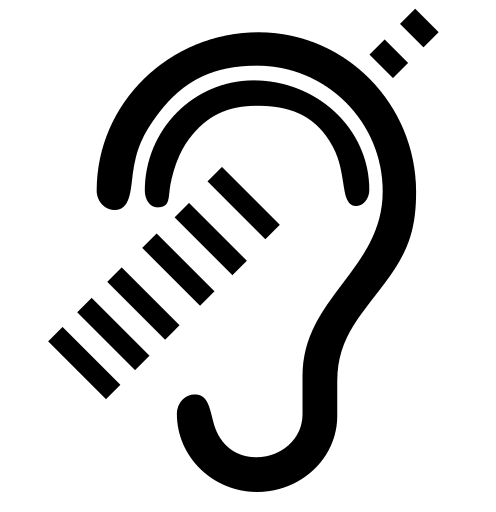 Hearing Assistance Device Free Open-Source SVG Icon (Medical Icons)