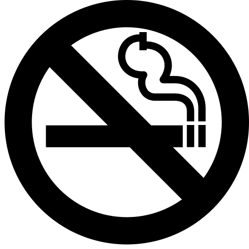 No Smoking Sign Free Open-Source SVG Icon (Medical Icons)