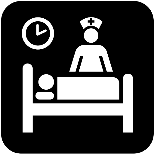 Inpatient Care Patient Free Open-Source SVG Icon (Medical Icons)