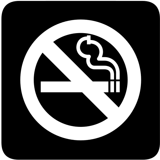 No Smoking Sign Free Open-Source SVG Icon (Medical Icons)