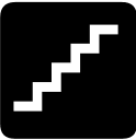 Stairs Access (Medical) Free Open-Source SVG Icon