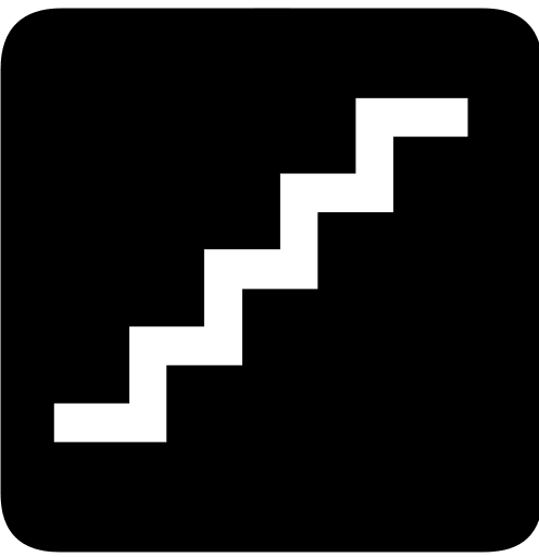 Stairs Access (Medical) Free Open-Source SVG Icon (Medical Icons)