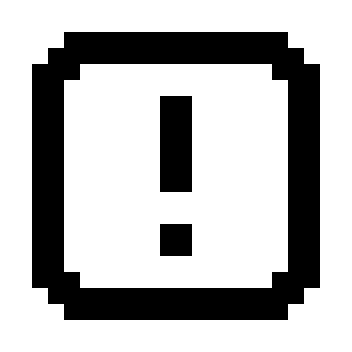 Alert Box Notification Free Open-Source SVG Icon (Memory Icons)