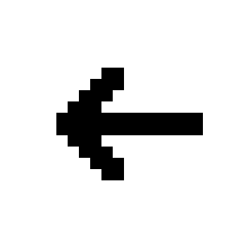 Left Arrow (Memory) Free Open-Source SVG Icon (Memory Icons)