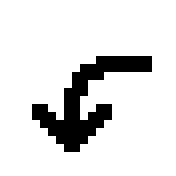 Left Down Arrow (Memory Icons) Free Open-Source SVG Icon (Memory Icons)