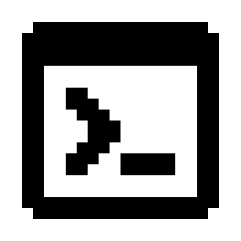 Command Line Terminal (Memory Icons) Free Open-Source SVG Icon (Memory Icons)