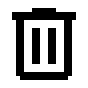 Trash Bin Free Open-Source SVG Icon