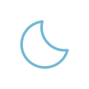 Clear Night Sky Free Open-Source SVG Icon