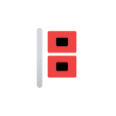 Hurricane Warning Flag (Meteocons) Free Open-Source SVG Icon