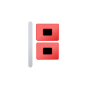 Hurricane Warning Flag (Filled) Free Open-Source SVG Icon