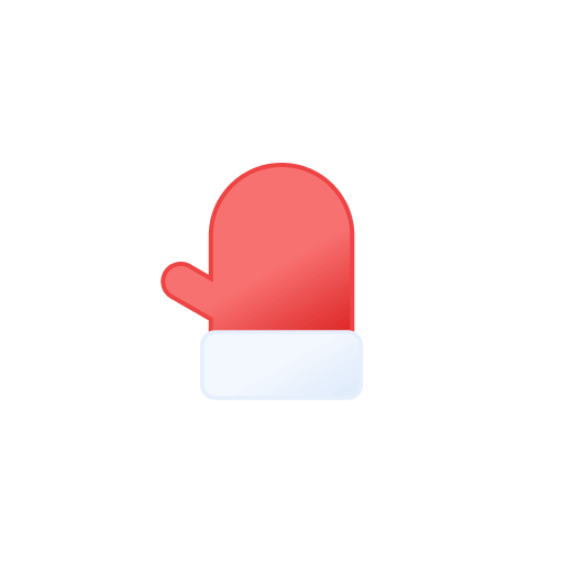 Filled Glove Free Open-Source SVG Icon (Meteocons)