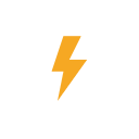 Lightning Bolt Symbol Free Open-Source SVG Icon