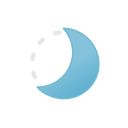 First Quarter Moon Phase (Filled) Free Open-Source SVG Icon