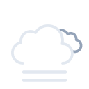 Overcast Fog Weather Condition (Meteocons) Free Open-Source SVG Icon