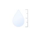 Rain Measurement Drop (Filled) Free Open-Source SVG Icon