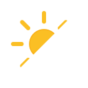 Hot Sun Symbol (Filled) Free Open-Source SVG Icon