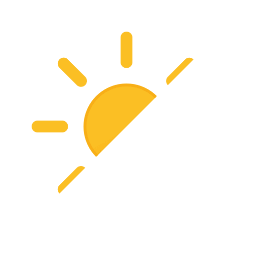 Hot Sun Symbol (Filled) Free Open-Source SVG Icon (Meteocons)