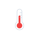 Thermometer (Meteocons) Free Open-Source SVG Icon