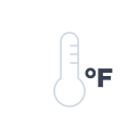 Fahrenheit Glass Thermometer (Meteocons) Free Open-Source SVG Icon