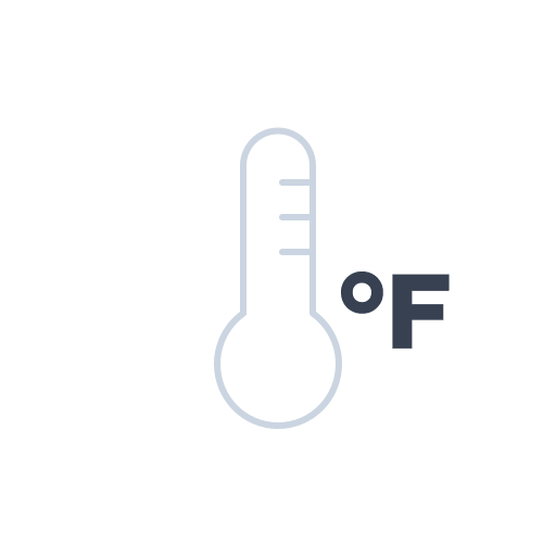 Fahrenheit Glass Thermometer (Meteocons) Free Open-Source SVG Icon (Meteocons)