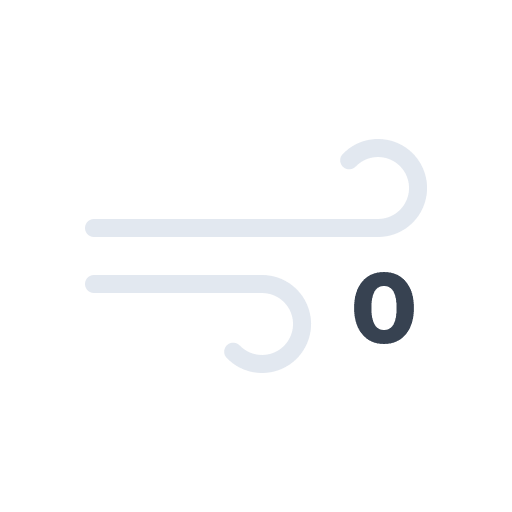 Beaufort Wind Scale Level 0 Free Open-Source SVG Icon (Meteocons)