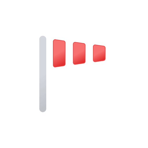 Windsock (Filled) Free Open-Source SVG Icon (Meteocons)