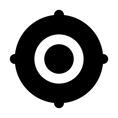 Aiming Target (Filled) Free Open-Source SVG Icon (MingCute Icon)