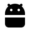 Android Operating System Logo (Filled) Free Open-Source SVG Icon