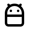 Android Outline Design (MingCute) Free Open-Source SVG Icon